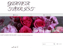 Tablet Screenshot of garnerncflorist.com